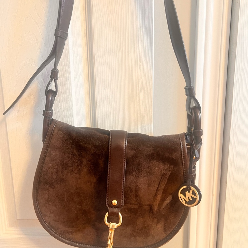 Michael Kors Dark Brown Crossbody Bag